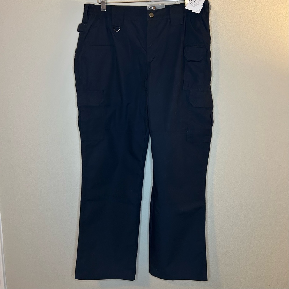 Women's Size 16 Tactical Pants Dark Navy Ripstop Firefighter and Emergency Srvc - Picture 9 of 13